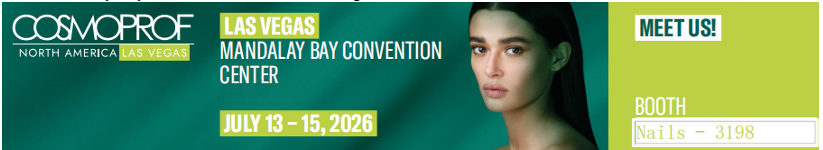​Cosmoprof Las Vegas 2026 (július 13–15.): Joyrich / Best Brush egyedi professzionális körömkeféket mutat be a B2B nagykereskedelmi és saját márkás partnereknek
